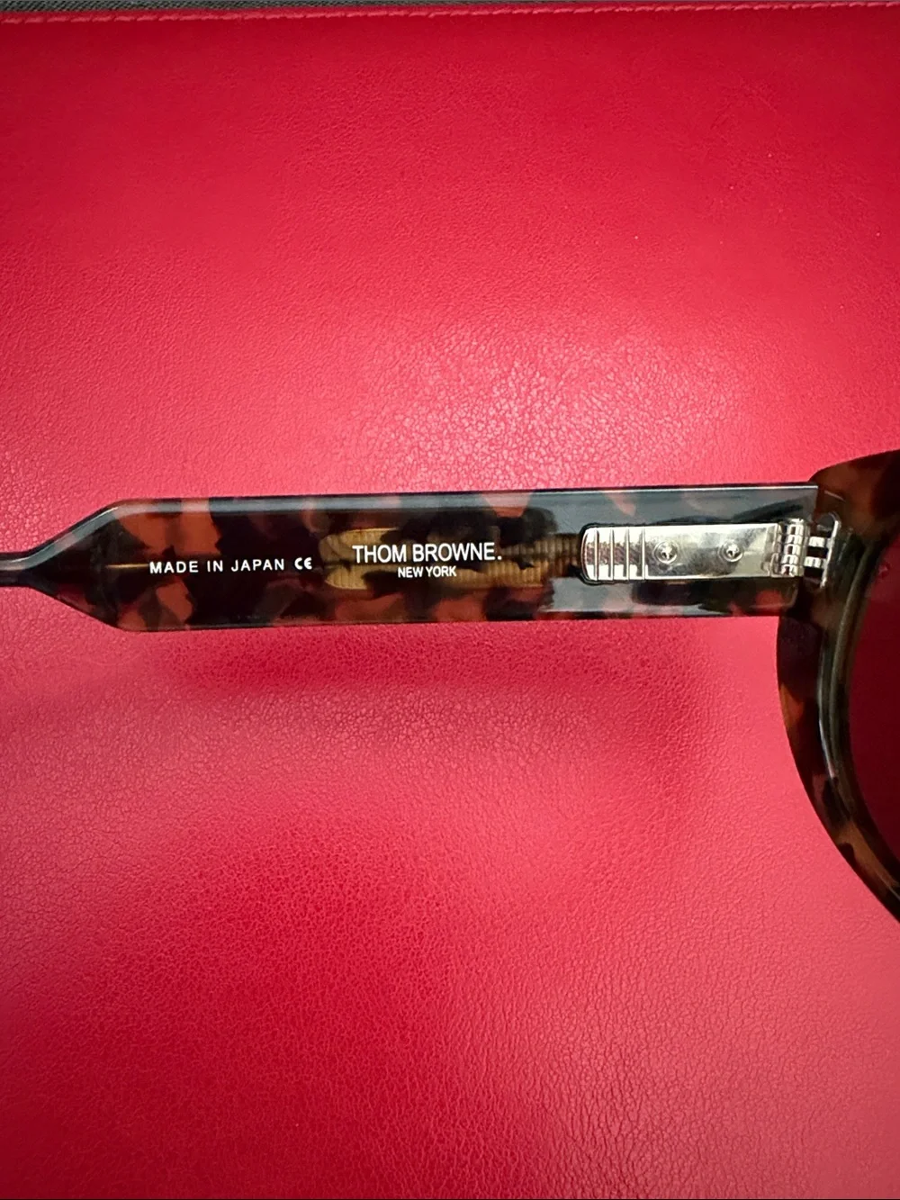 New Thom Browne Tortoiseshell TBS417 Sunglasses